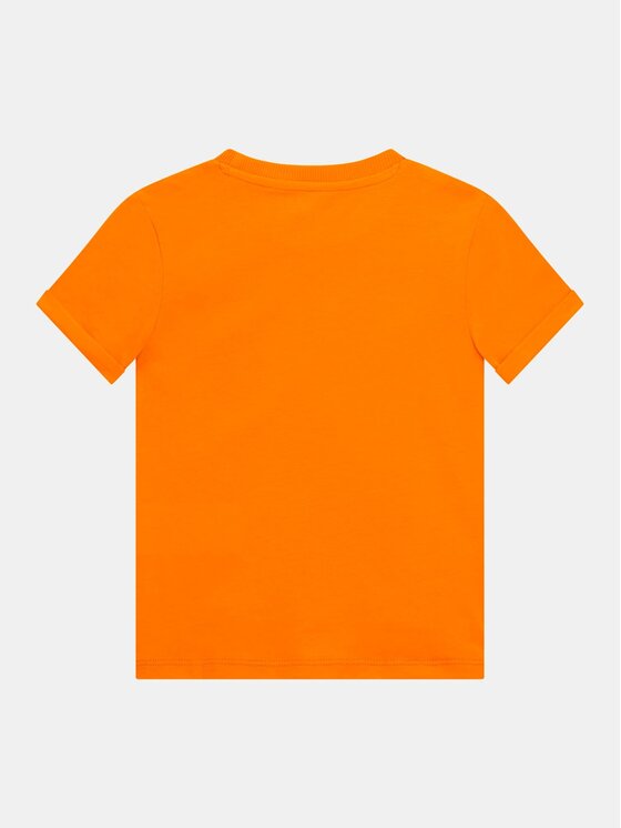 Guess Kids Guess Kids T-shirt 172567 Arancione Classic Fit
