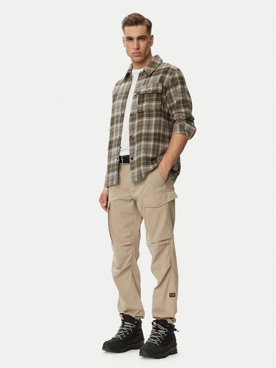 Hunter Hunter Košile HAGM0003261 Šedá Regular Fit