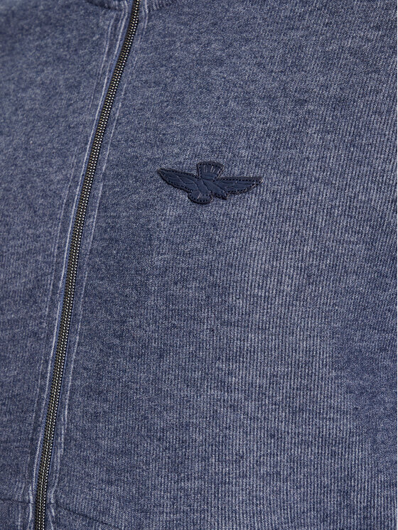 Aeronautica Militare Aeronautica Militare Strickjacke 232FE1811F515 Dunkelblau Regular Fit