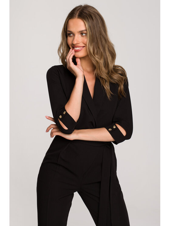 Stylove Stylove Overal S316 Černá Regular Fit