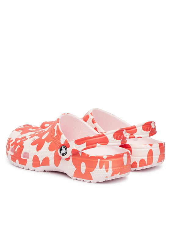 Crocs Crocs Plätud Classic Pop Petals Clog 214090 Roosa