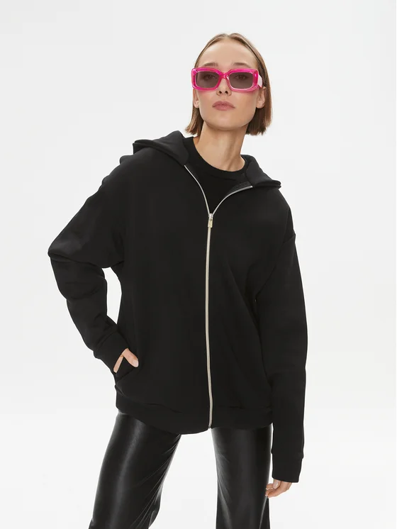 Pinko Sweatshirt 102471 A1DJ Schwarz Loose Fit