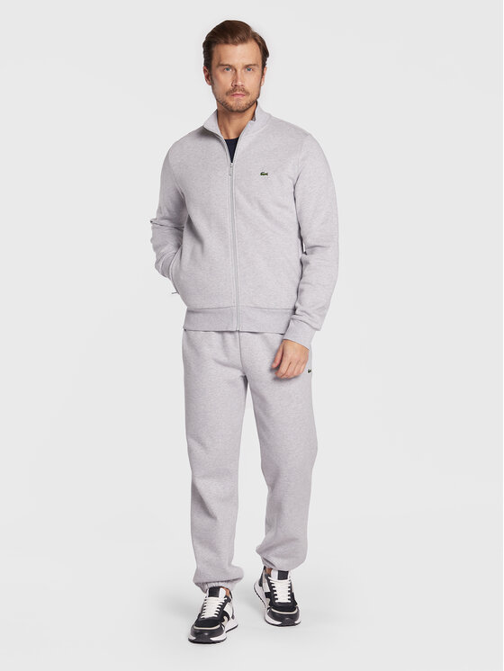 Lacoste Lacoste Mikina SH9622 Šedá Regular Fit