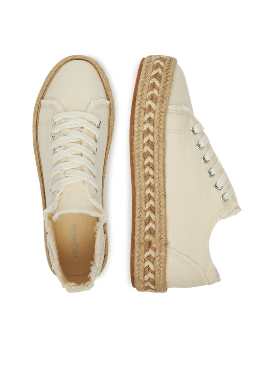 DeeZee DeeZee Espadryle ZYKS305 Beżowy