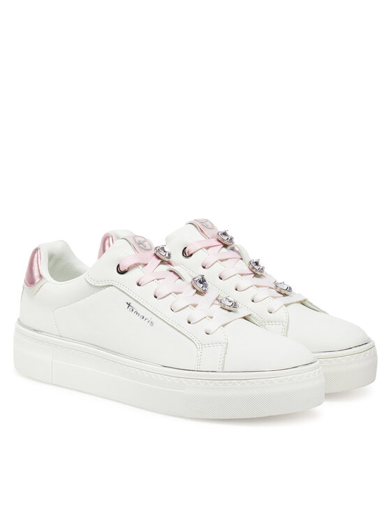 Tamaris Tamaris Sneakersy 1-23751-44 Bílá