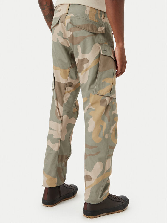 G-Star Raw G-Star Raw Bavlnené nohavice Rovic D02190-E574 Zelená Tapered Fit