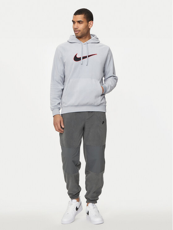 Nike Nike Флісовий реглан FQ8820 Сірий Regular Fit