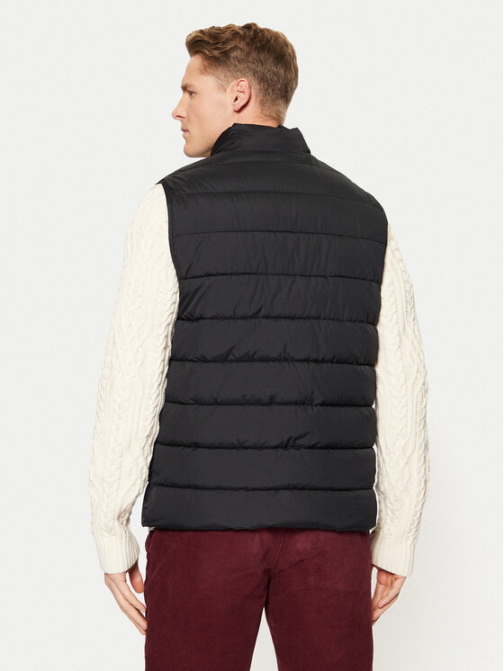 Gap Gap Veste 498570-03 Melns Regular Fit