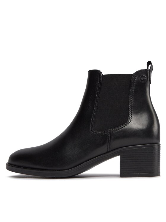 Tamaris Tamaris Kotníková obuv s elastickým prvkem 1-25026-41 Černá