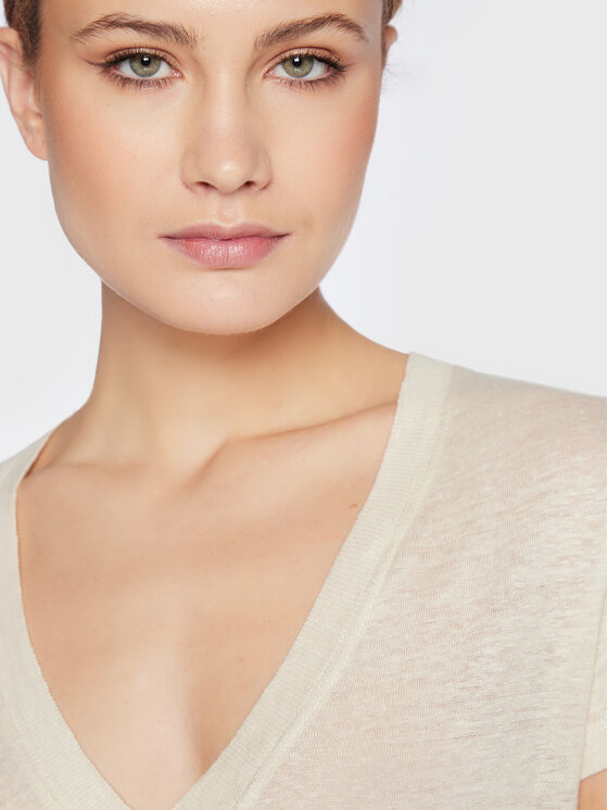 IRO IRO Футболка Rodeo AR288 Бежевий Regular Fit