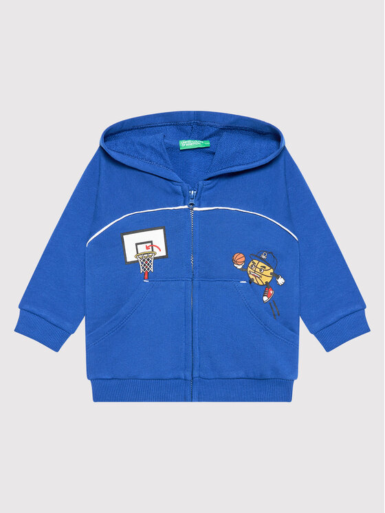 United Colors Of Benetton United Colors Of Benetton Sweatshirt 3J68C5936 Blau Regular Fit