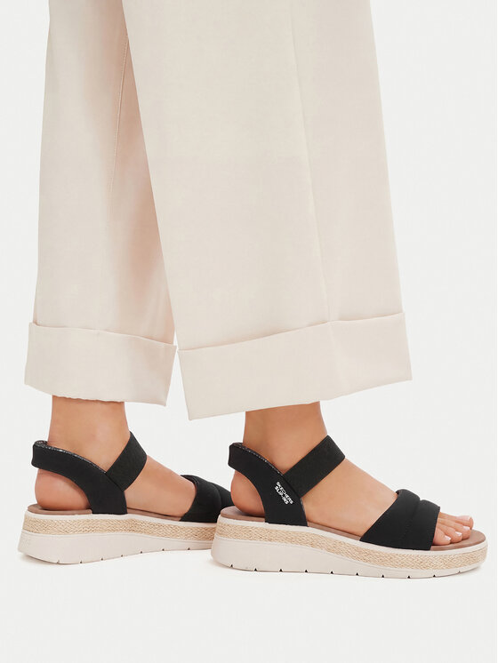 Skechers Skechers Sandales BOBS Sun Ray 114413/BLK Melns