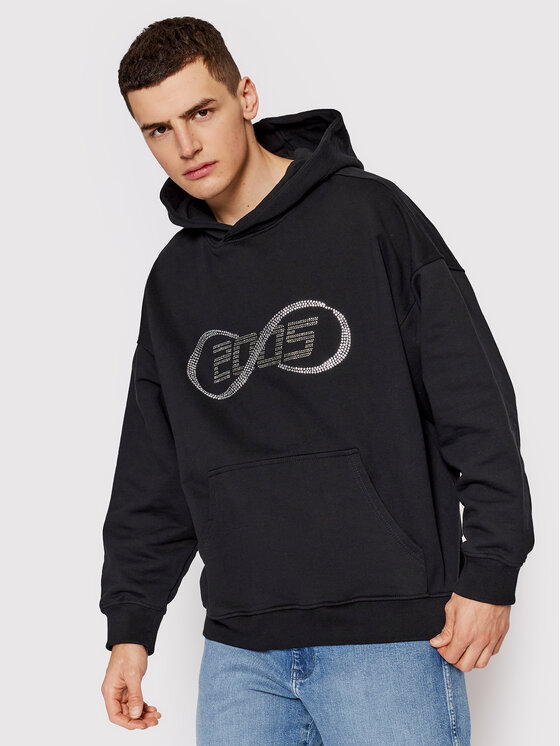 2005 2005 Džemperis Unisex Forever Juoda Regular Fit