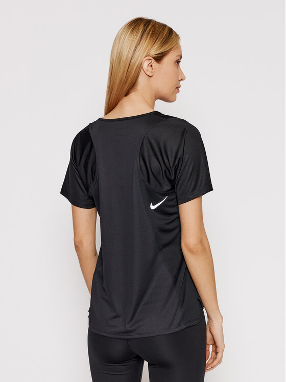 Nike Nike Maglietta tecnica Race DD5927 Nero Slim Fit