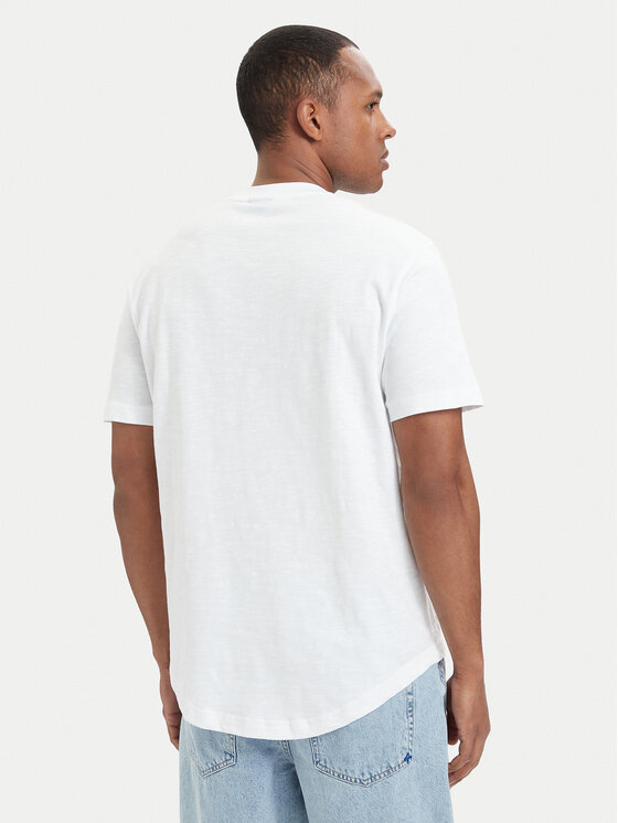 Karl Lagerfeld Jeans Karl Lagerfeld Jeans Tričko B2M17048 Biela Regular Fit