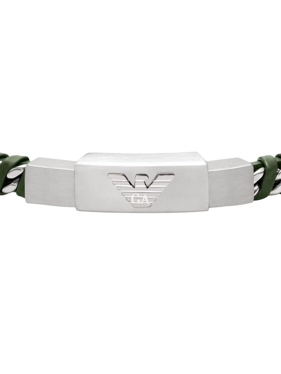 Emporio Armani Emporio Armani Bransoletka EGS3320040 Zielony