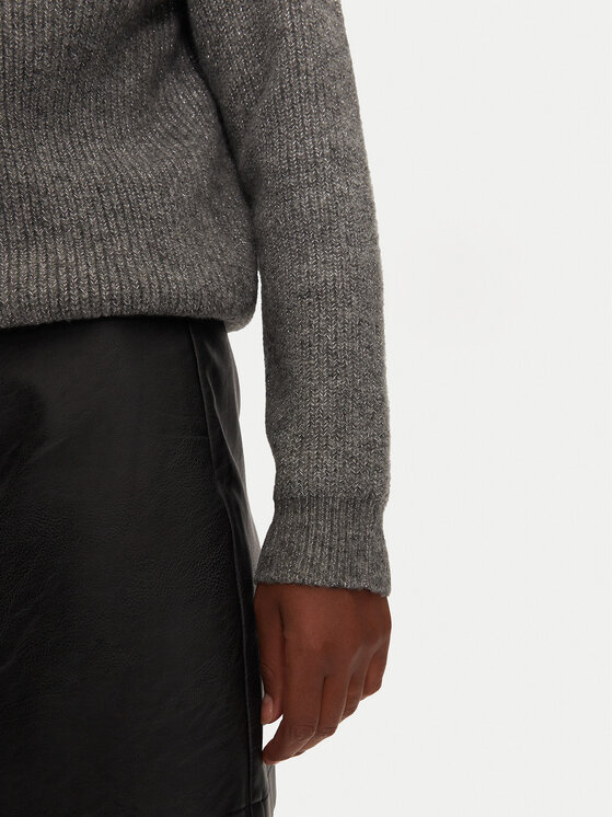 Morgan Morgan Rollkragenpullover 232-MSTORI Grau Regular Fit