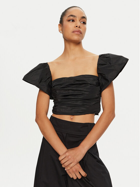PINKO PINKO Bluză Debra 100600 Y3LE Negru Regular Fit