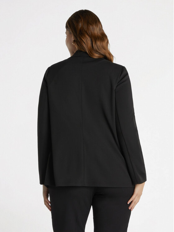 Fiorella Rubino Fiorella Rubino Giacca di transizione Q496T000173N033 Nero A-Line Fit