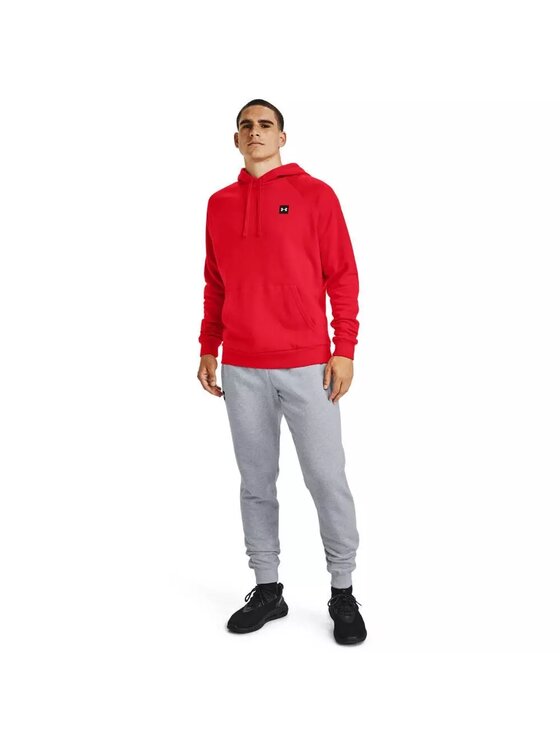 Under Armour Under Armour Bluza 1357092-600 Czerwony Loose Fit