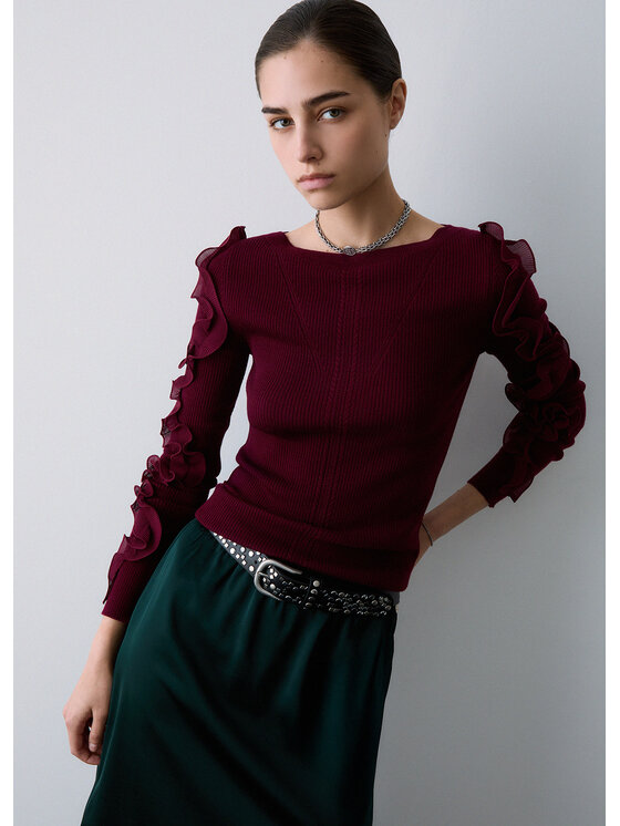 Liu Jo Liu Jo Maglione CF6042MA82O91726 Rosso Regular Fit