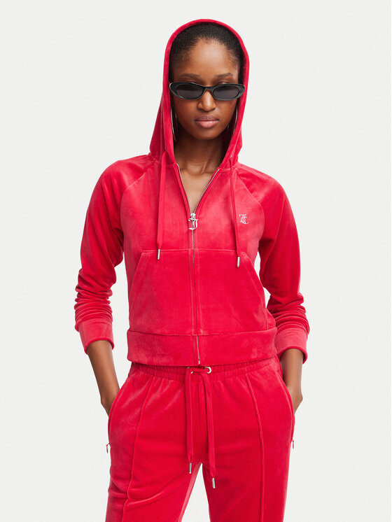 Juicy Couture Juicy Couture Džemperis Madison  JCWA122001 Raudona Slim Fit