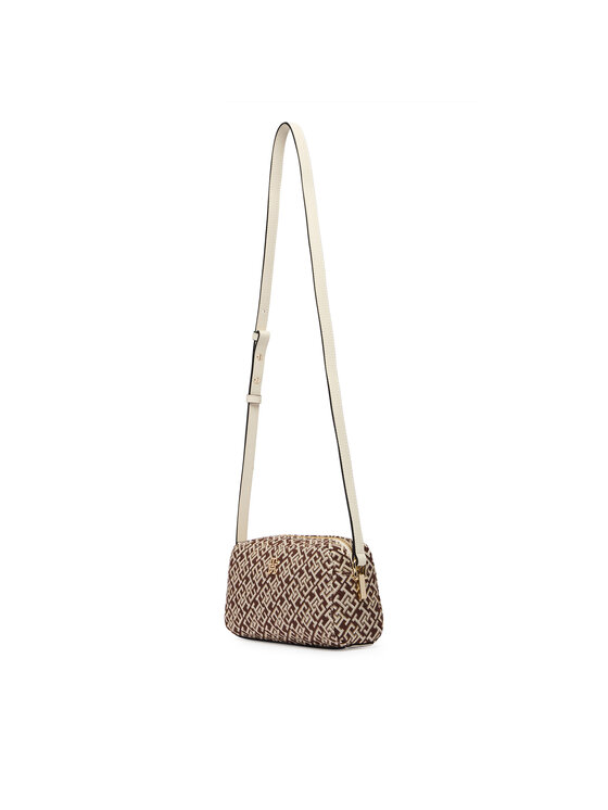 Tommy Hilfiger Tommy Hilfiger Torbica Th Grace Camera Bag Jacquard AW0AW18864 Smeđa