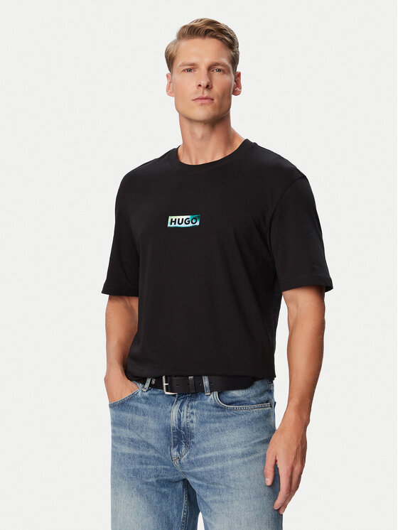 HUGO HUGO T-shirt 50570323 Crna Regular Fit