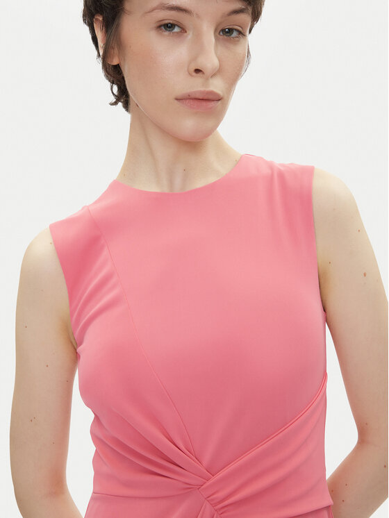 Silvian Heach Silvian Heach Koktejlové šaty Ereni GPP25331VE Růžová Slim Fit