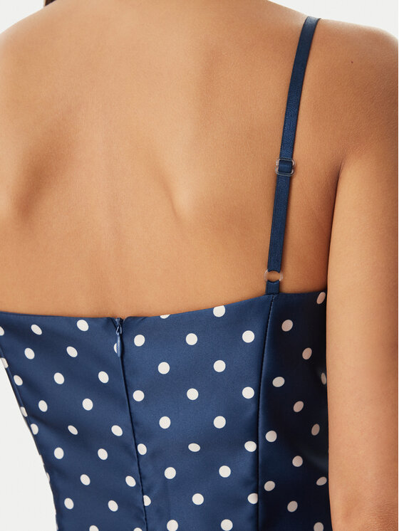 Rinascimento Rinascimento Kokteiļkleita CFC0129296003 Zils Regular Fit