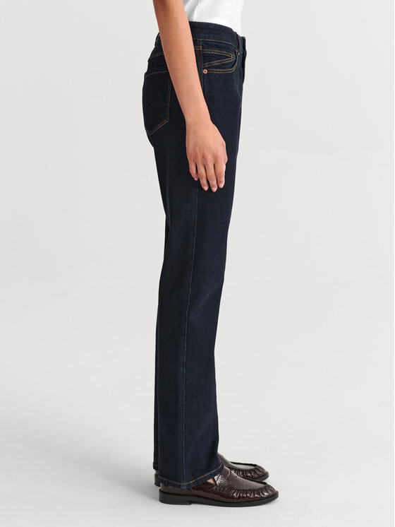 TATUUM TATUUM Jeansy YUKI Tmavomodrá Straight Fit