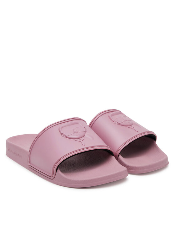 KARL LAGERFELD KARL LAGERFELD Παντόφλες Kondo 2.0 KL80919M Ροζ