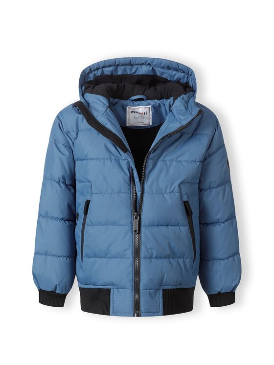 MINOTI MINOTI Kurtka zimowa 19coat74 Niebieski Regular Fit
