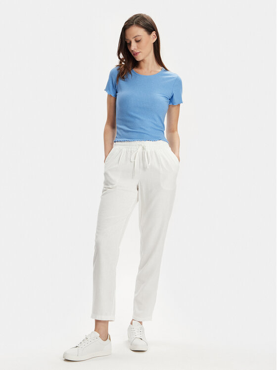 ONLY ONLY Tricou Emma 15201206 Albastru Regular Fit