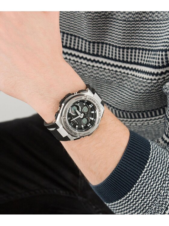 Casio Casio Hodinky GST-W110-1AER Stříbrná