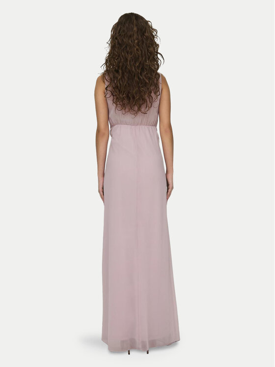 ONLY ONLY Sukienka wieczorowa Anna 15320261 Różowy Regular Fit