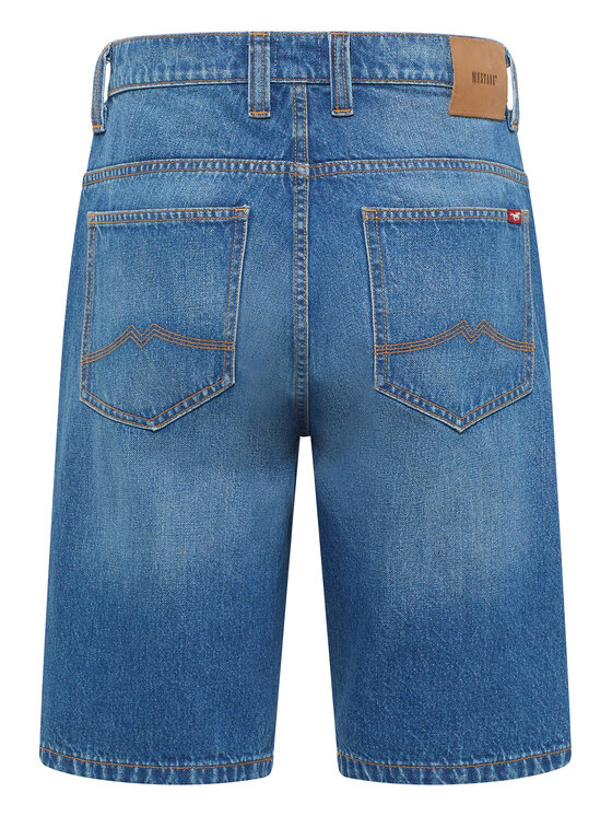 Mustang Mustang Jeans kratke hlače Jackson 1016457 Modra Straight Fit