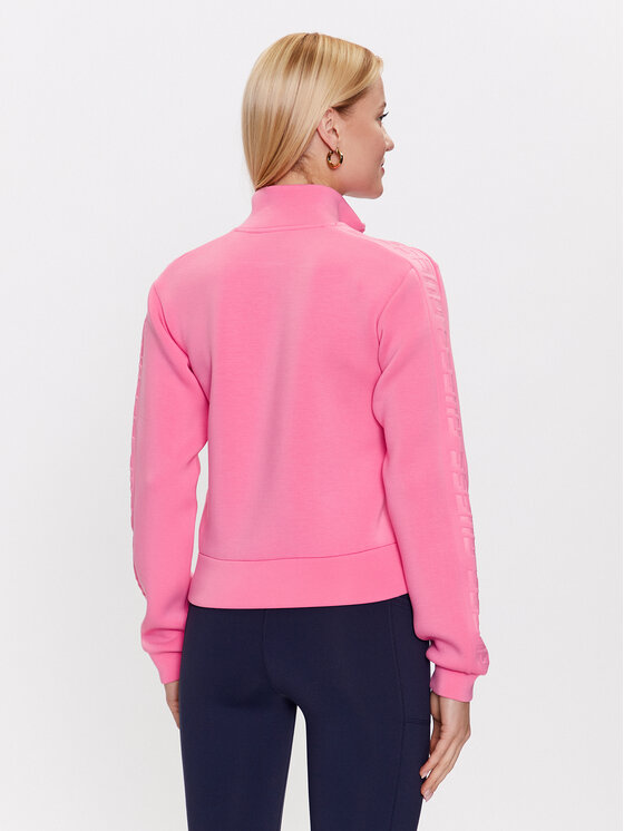 Guess Guess Bluza New Allie V2YQ17 K7UW2 Różowy Regular Fit