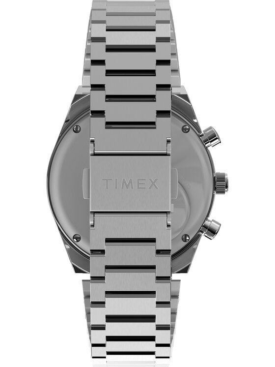 Timex Timex Zegarek TW2W33600 Srebrny