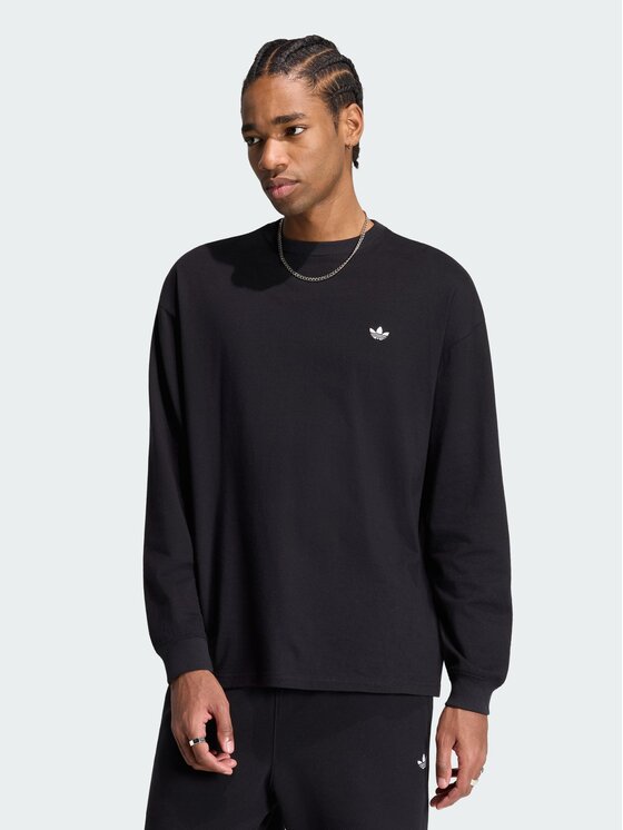 adidas adidas Longsleeve 165312 Czarny Loose Fit