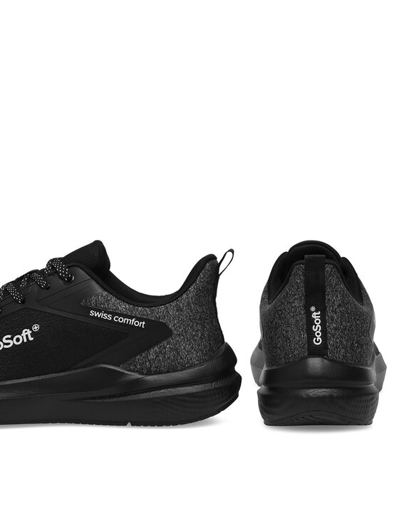 Go Soft Go Soft Sneakersy MP-123 Czarny