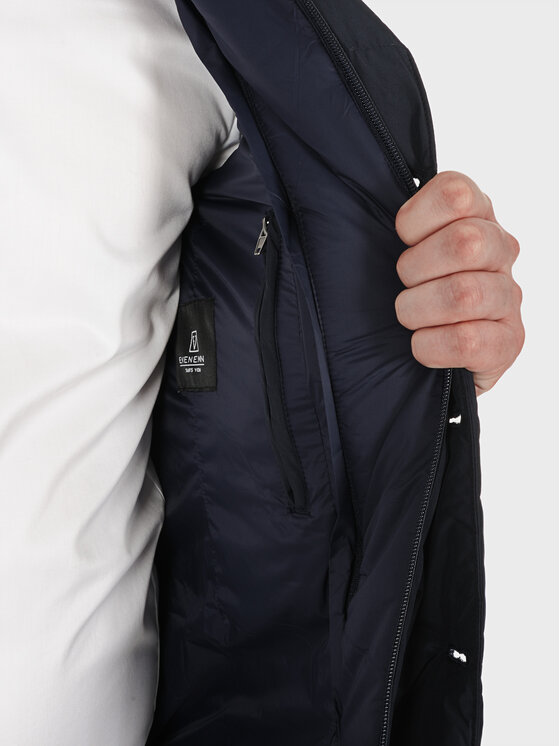 Evenemen Evenemen Kurtka przejściowa HERNO Granatowy Slim Fit