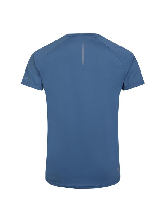 Dare2B Dare2B T-Shirt Tech Błękitny Geometric Fit