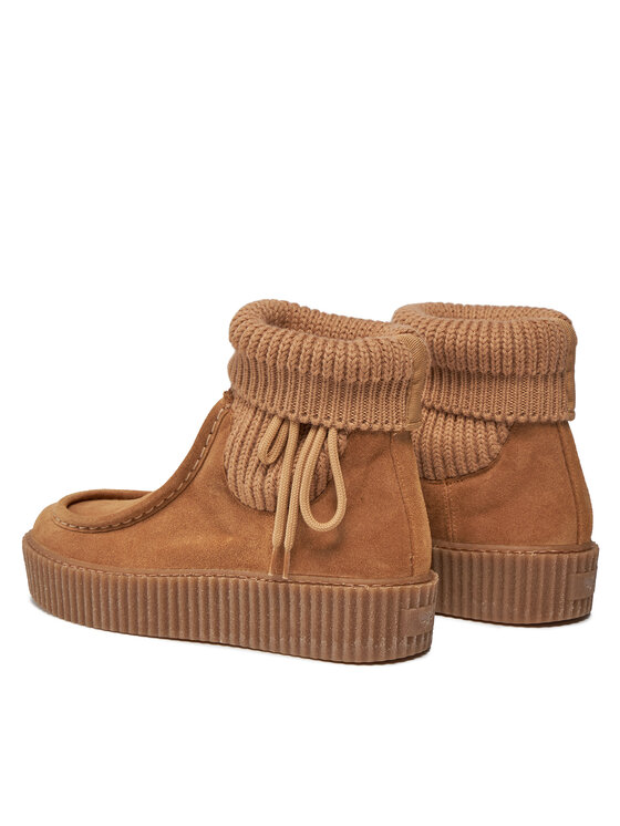 Weekend Max Mara Weekend Max Mara Škornji Juglas 2357960934600 Rjava