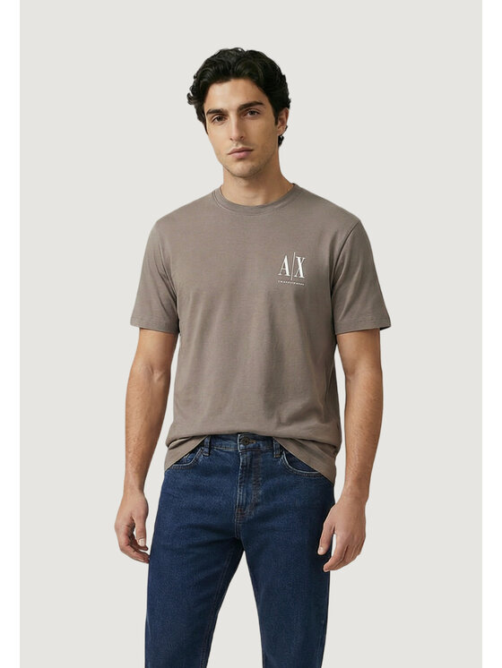 Armani Exchange Armani Exchange T-shirt XM000365 AF12308 Marrone Casual Fit