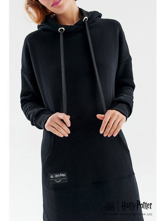NAOKO NAOKO Mikina Expecto Patronum Černá Regular Fit