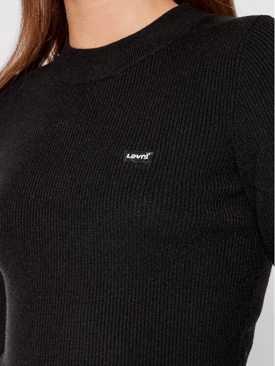 Levi's® Levi's® Sveter Sweat A0719-0000 Čierna Slim Fit
