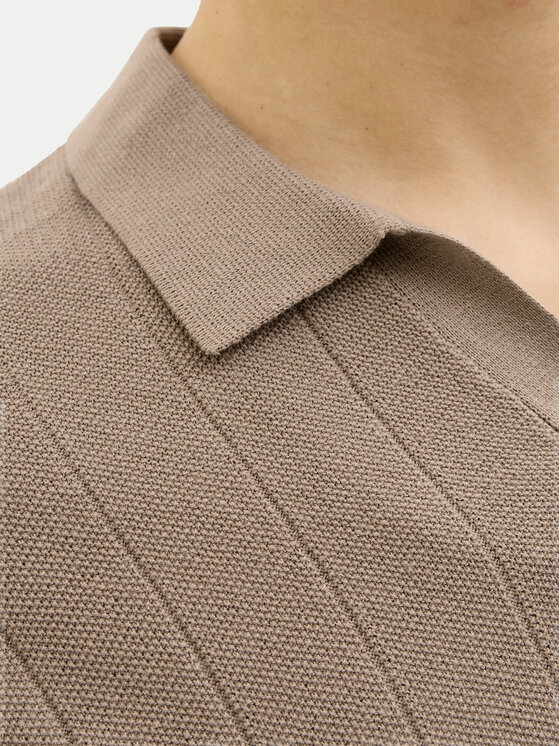 Jack&Jones Jack&Jones Svetr Varenna 12272578 Béžová Relaxed Fit