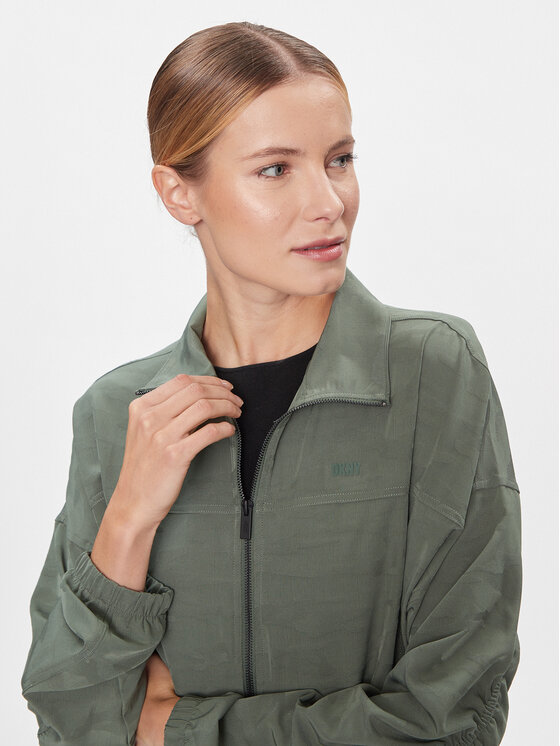DKNY Sport DKNY Sport Bluza DP3J9377 Zielony Regular Fit