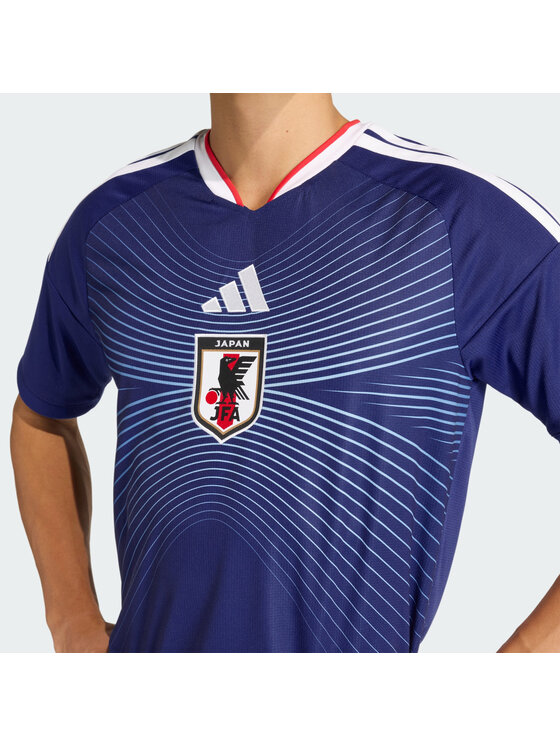 adidas adidas Technisches T-Shirt Japan 26/27 Home KD3345 Dunkelblau Slim Fit